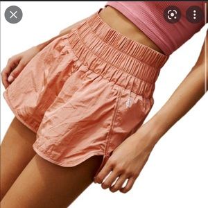 Free people size small rustic pink The way home shorts